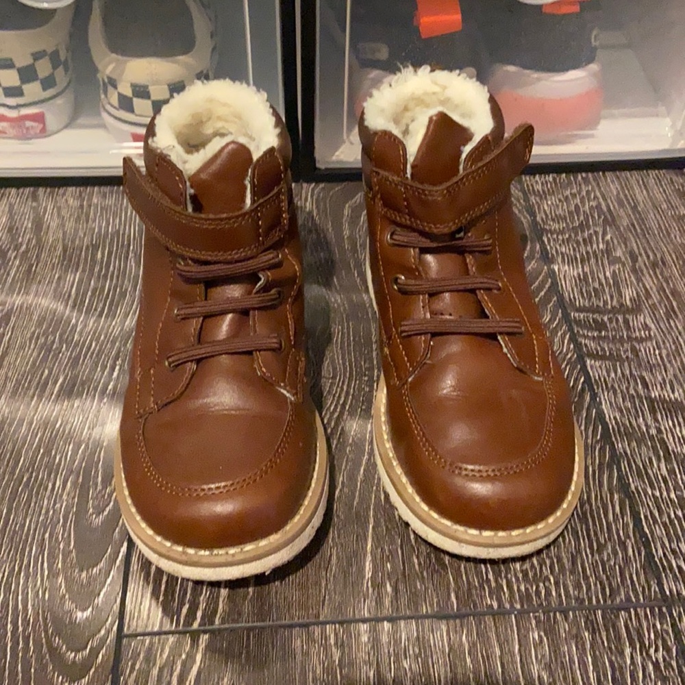 Boys Sherpa Lined Boots